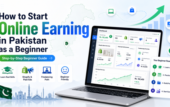 how to start online earning in Pakistan