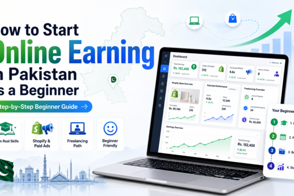 how to start online earning in Pakistan