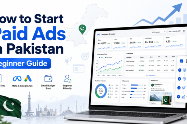 how to start paid ads in Pakistan