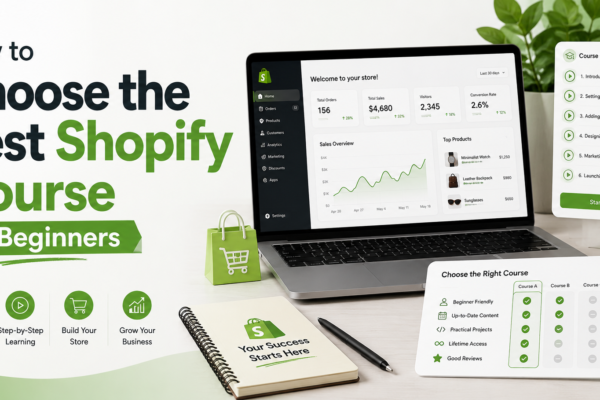 how to choose Shopify course