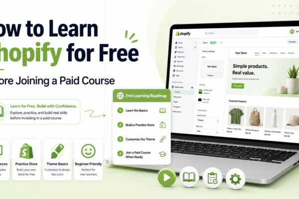 how to learn Shopify for free