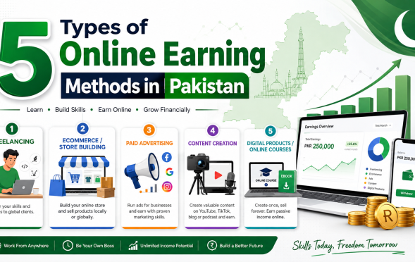 5- types of online earning