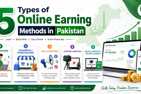 5- types of online earning