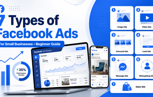 types of Facebook ads