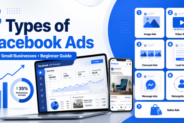 types of Facebook ads
