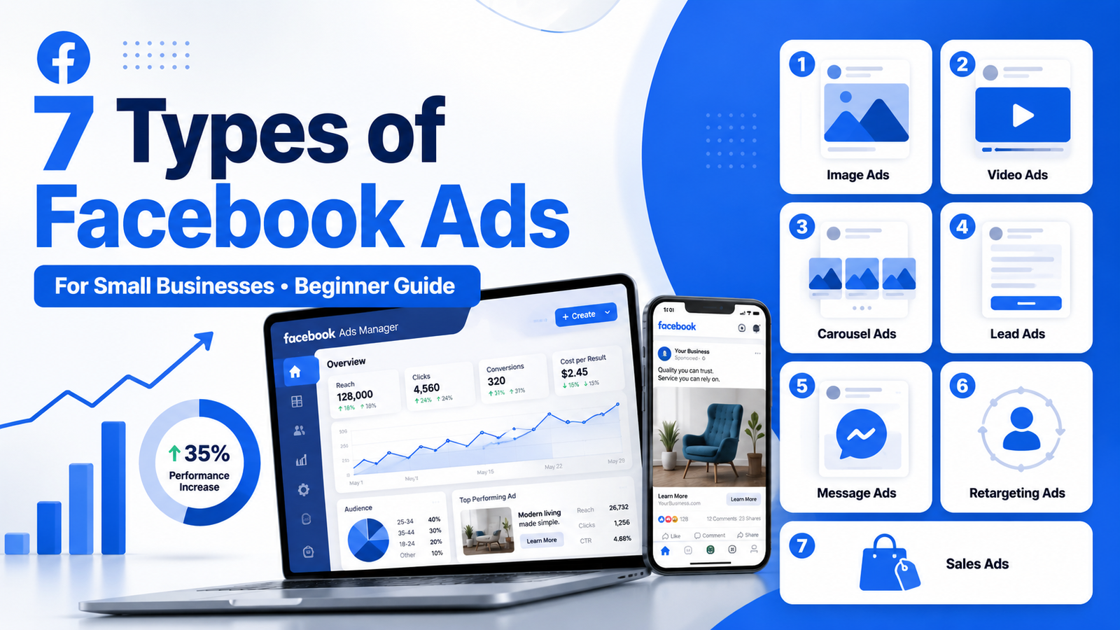 types of Facebook ads