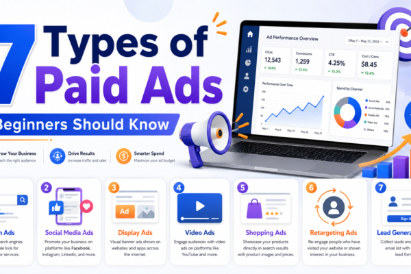types of paid ads