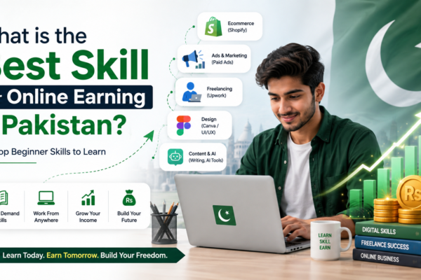 best skill for online earning in Pakistan