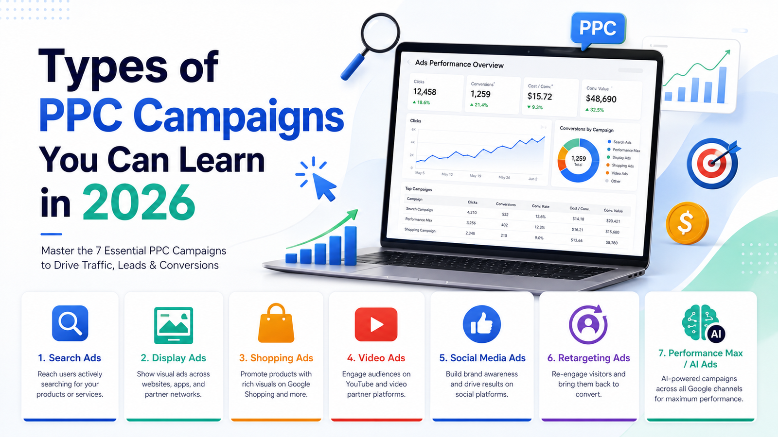 types of PPC campaigns