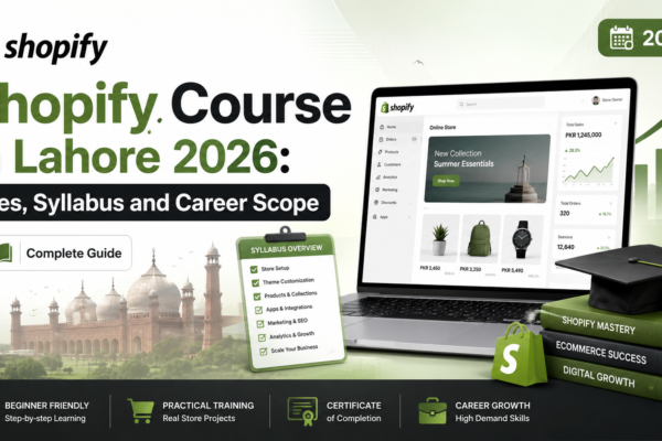 Shopify course in Lahore