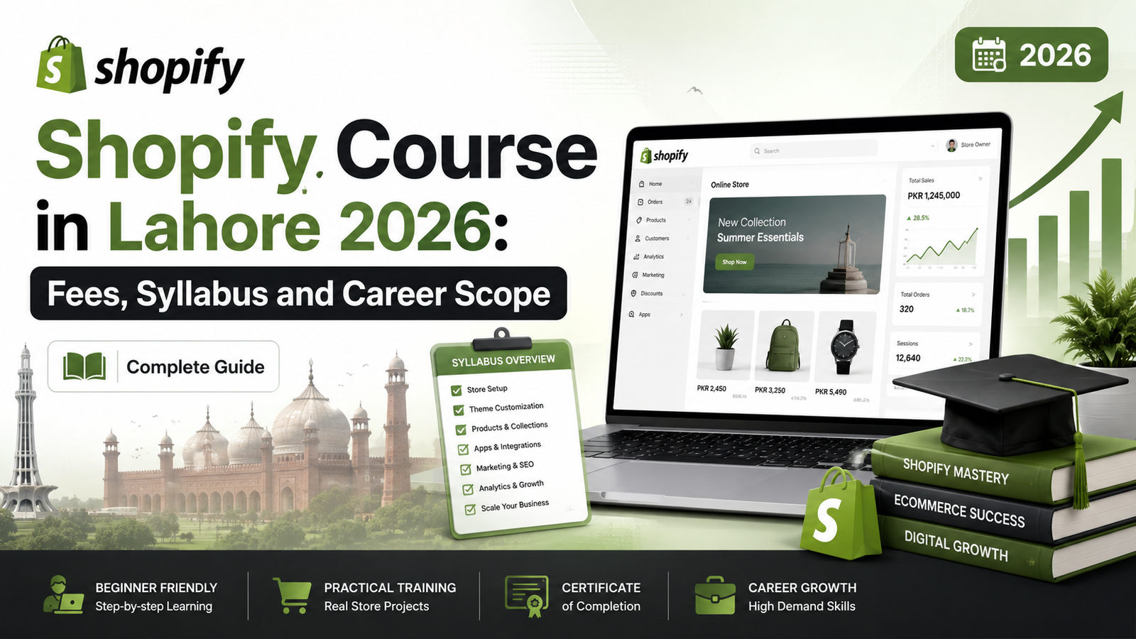 Shopify course in Lahore