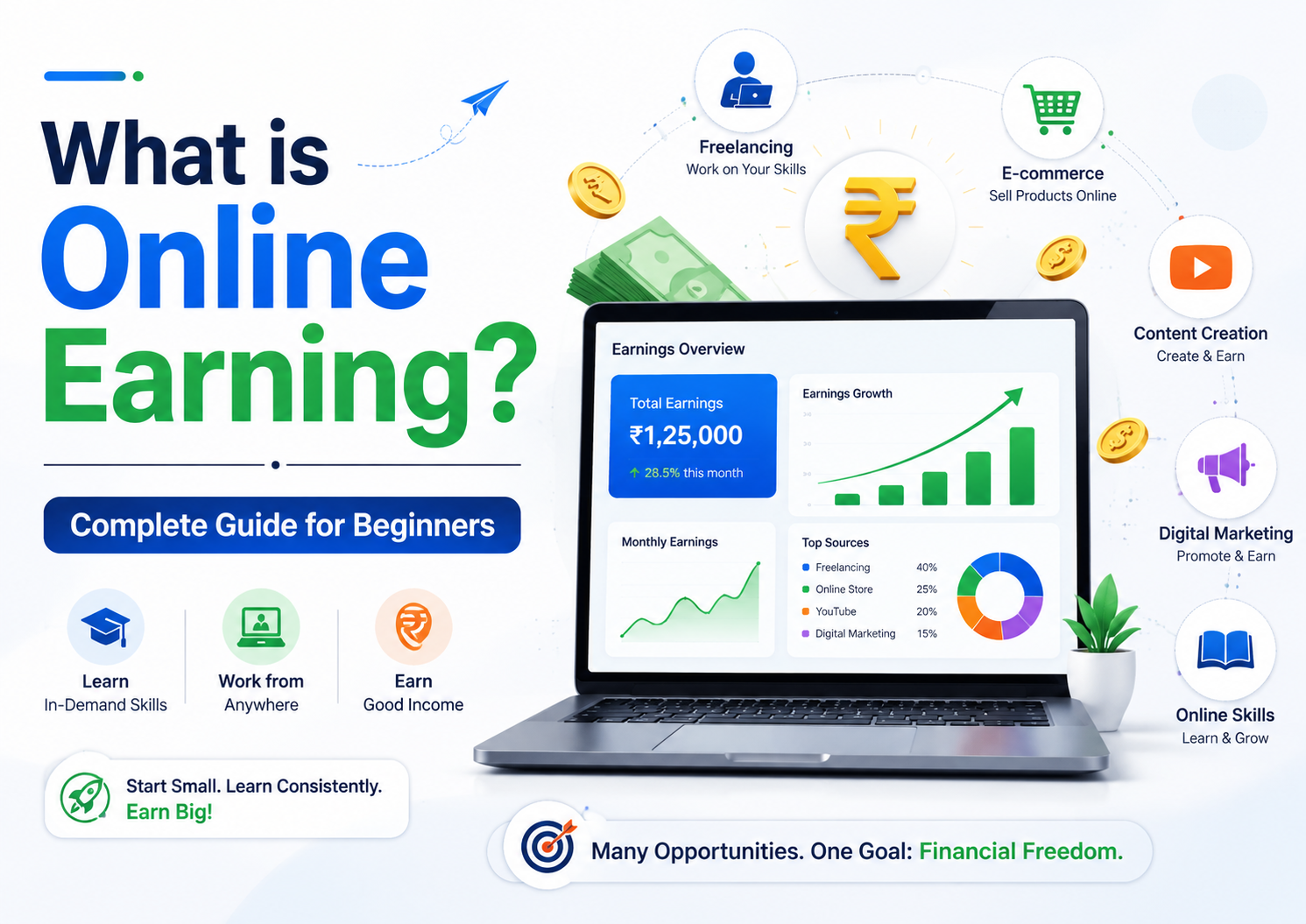 : what is online earning