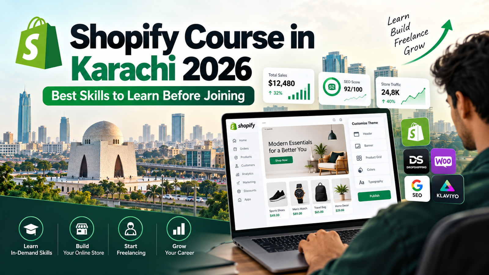 Shopify course in Karachi