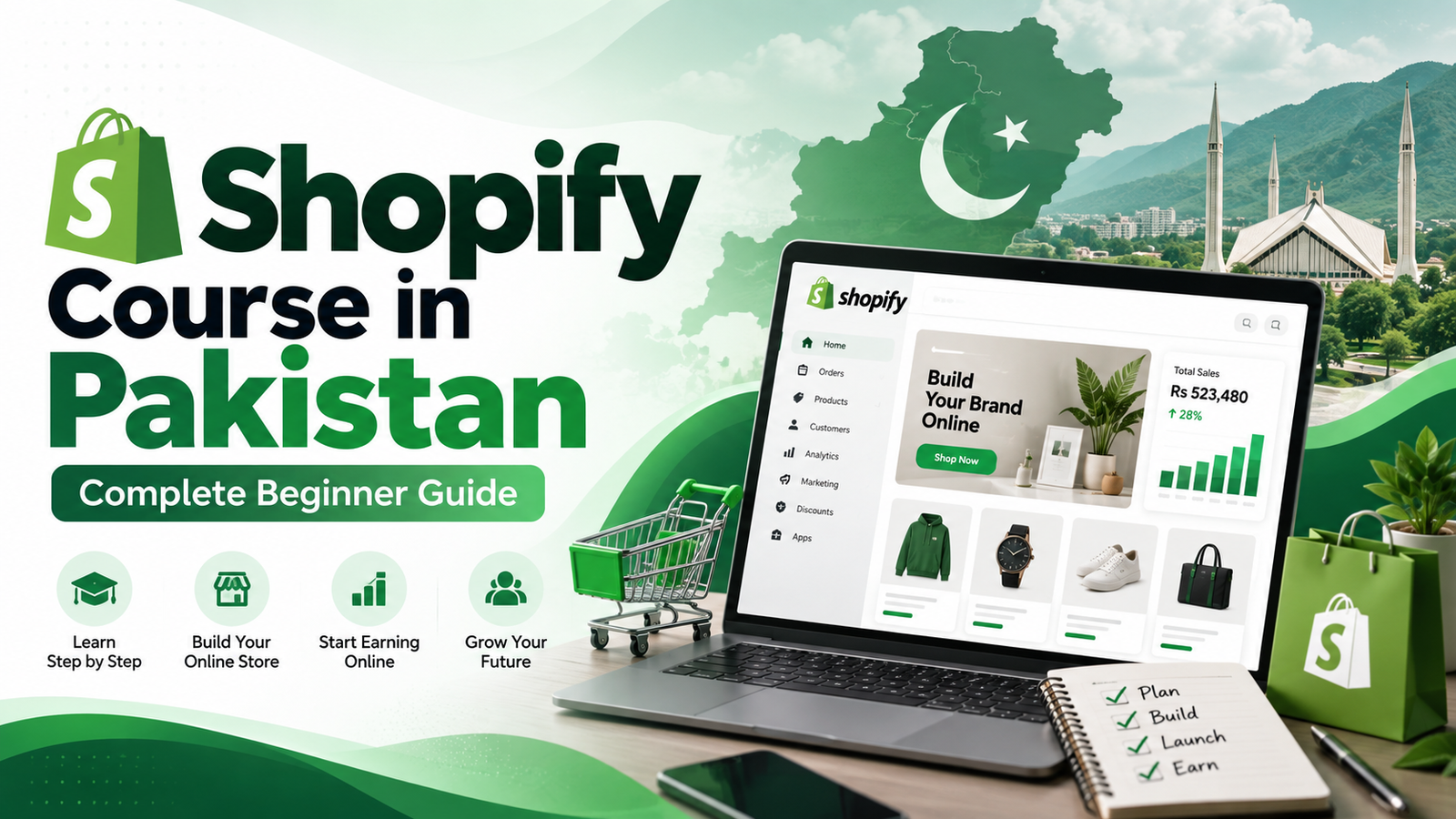 shopify course in pakistan