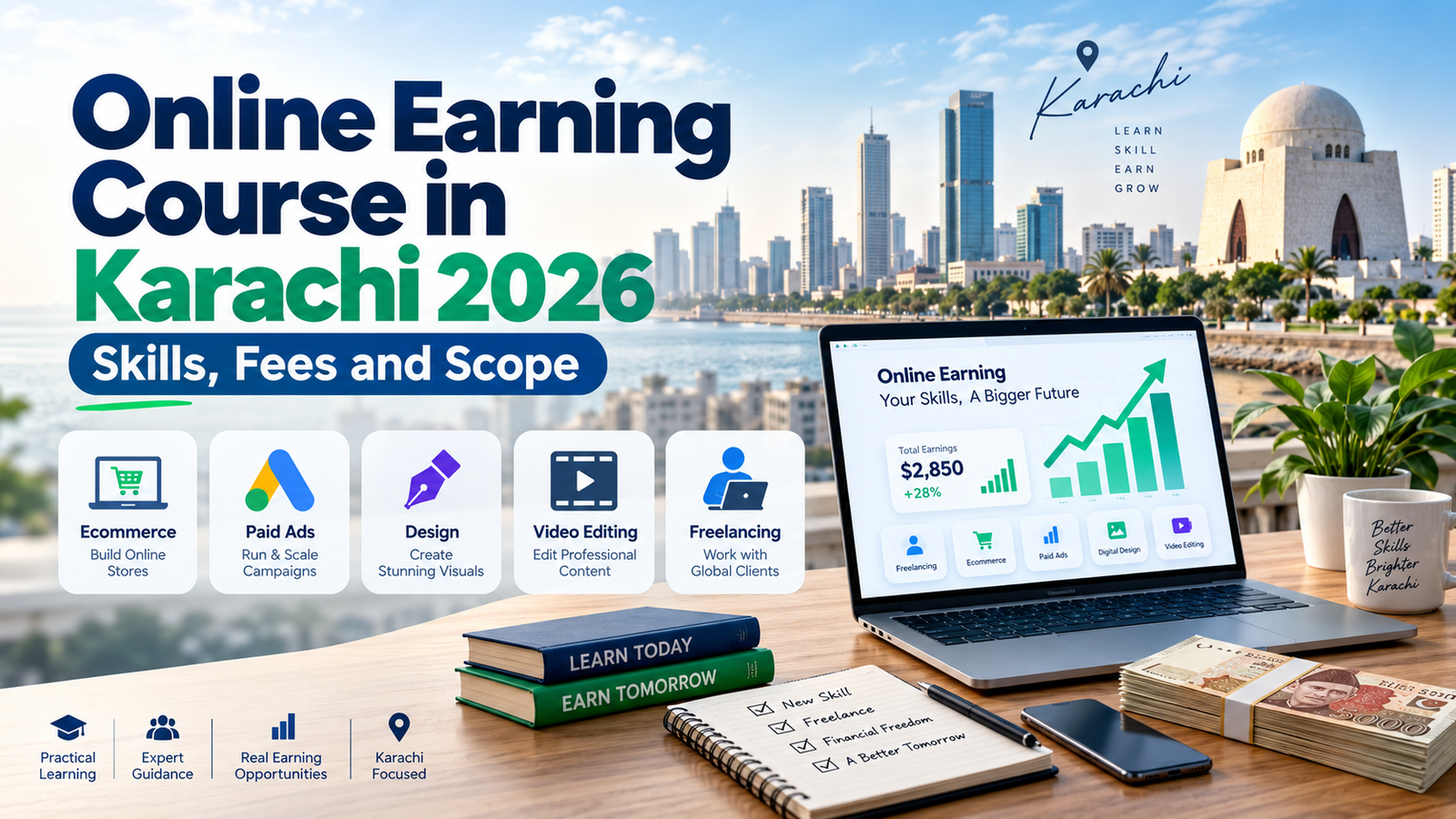 online earning course in karachi